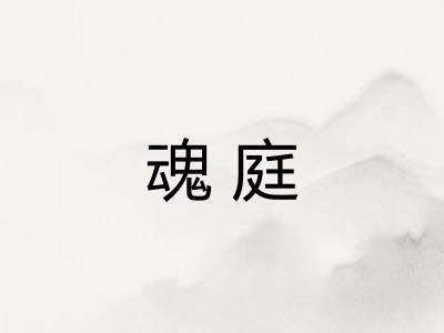 魂庭 魂庭
