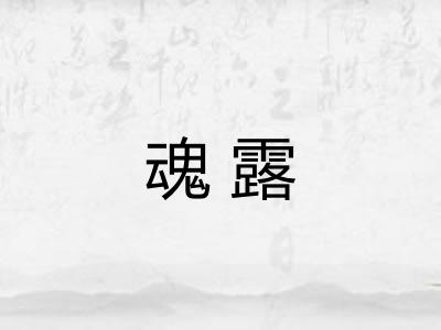 魂露