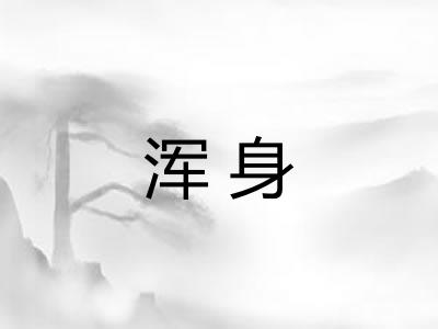 浑身
