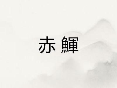 赤鯶 赤鯶