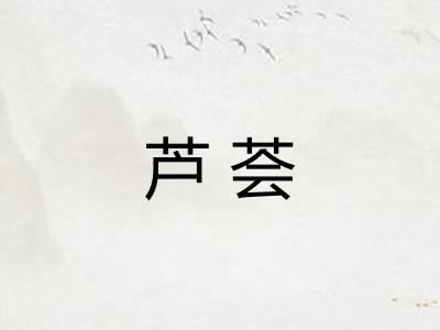 芦荟 芦荟
