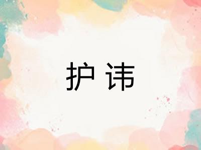 护讳 护讳