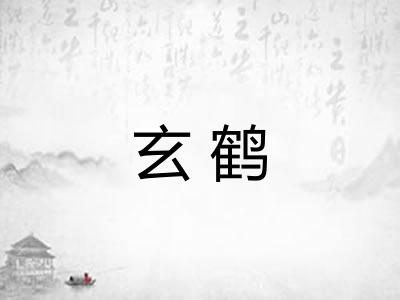 玄鹤 玄鹤