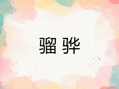 骝骅 骝骅
