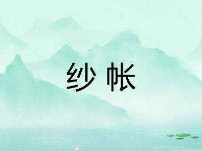 纱帐 纱帐
