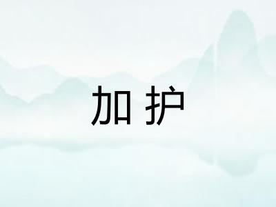 加护 加护