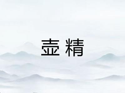 壶精 壶精