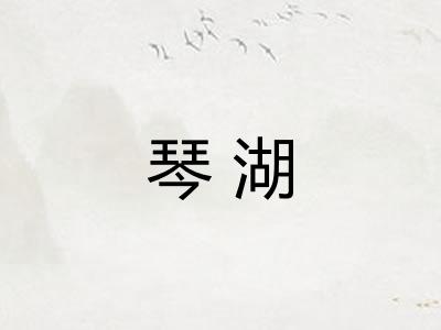 琴湖 琴湖