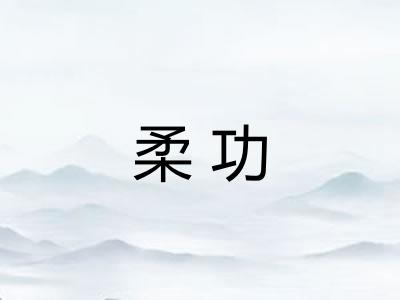 柔功