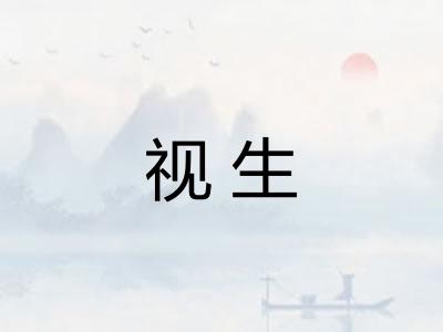 视生 视生