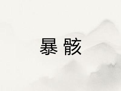 暴骸