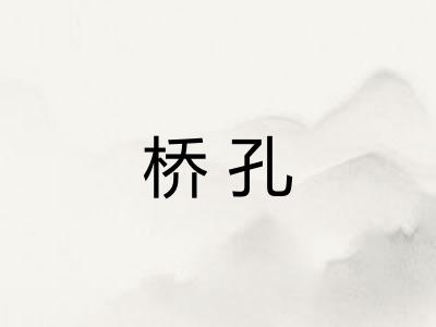 桥孔