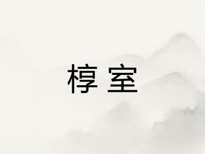 椁室 椁室