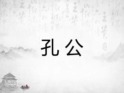 孔公