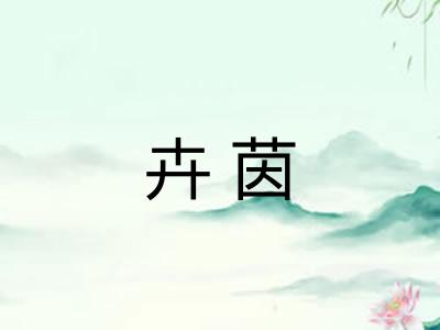 卉茵 卉茵