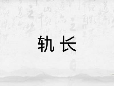 轨长 轨长