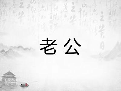 老公 老公