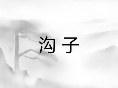 沟子 沟子