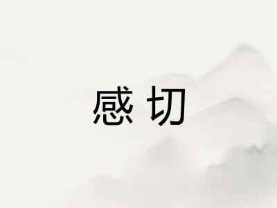 感切