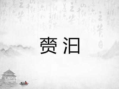 赍汩 赍汩