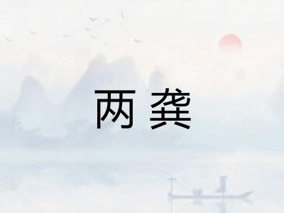 两龚 两龚