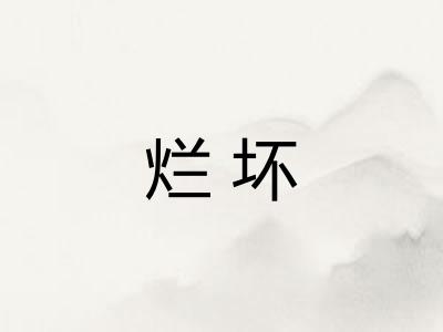 烂坏