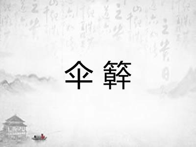 伞簳 伞簳