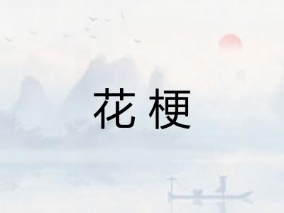 花梗 花梗