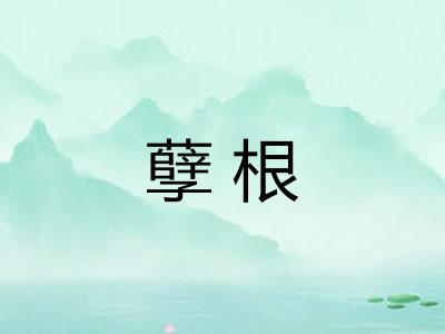 孽根