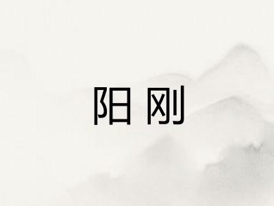 阳刚 阳刚