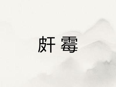 皯霉 皯霉
