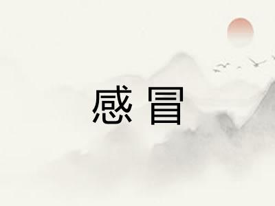 感冒 感冒