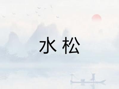 水松 水松