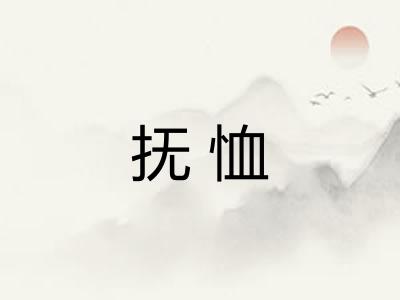 抚恤 抚恤