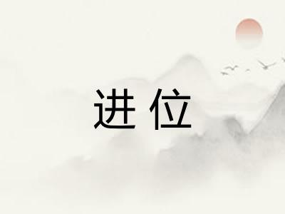 进位 进位
