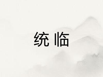 统临