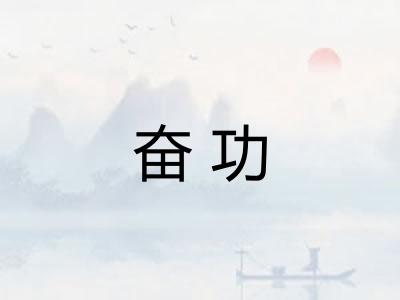 奋功