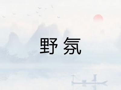 野氛 野氛