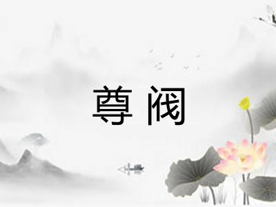 尊阀 尊阀