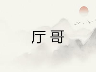 厅哥 厅哥