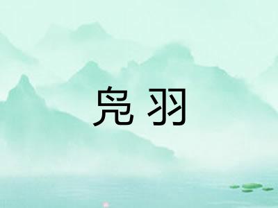 凫羽 凫羽