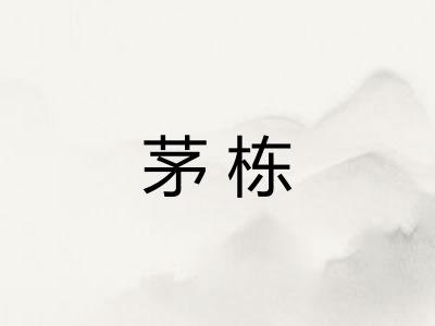 茅栋
