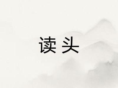 读头