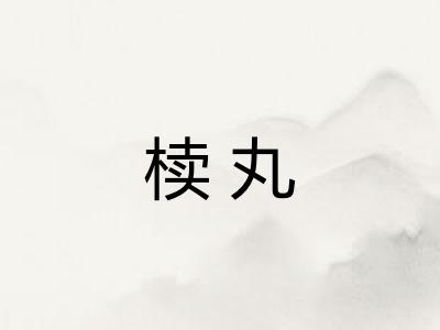 椟丸 椟丸