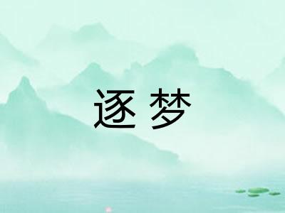 逐梦 逐梦