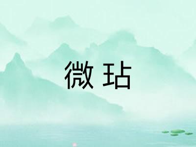微玷 微玷