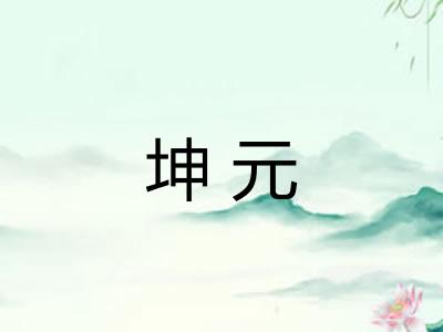 坤元
