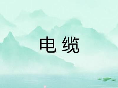 电缆 电缆