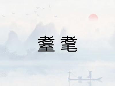 耋耄 耋耄