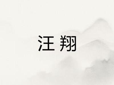 汪翔 汪翔